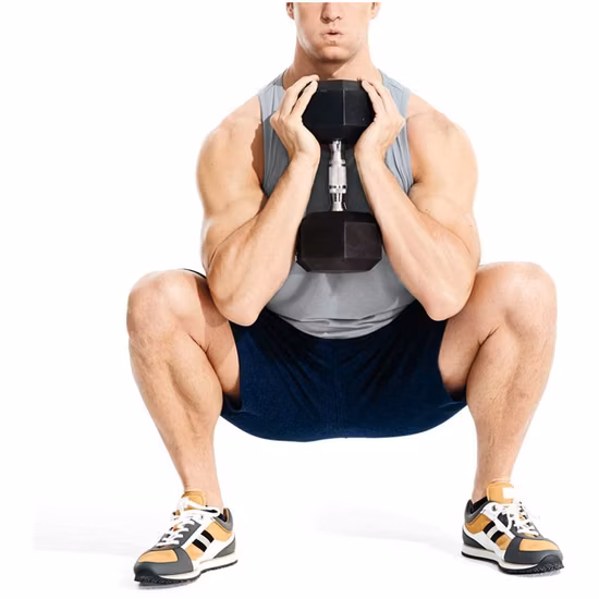 Rubber Coated Solid Steel Cast Hex Weights Dumbbells for Muscle Toning, Full Body Workout, Home Gym